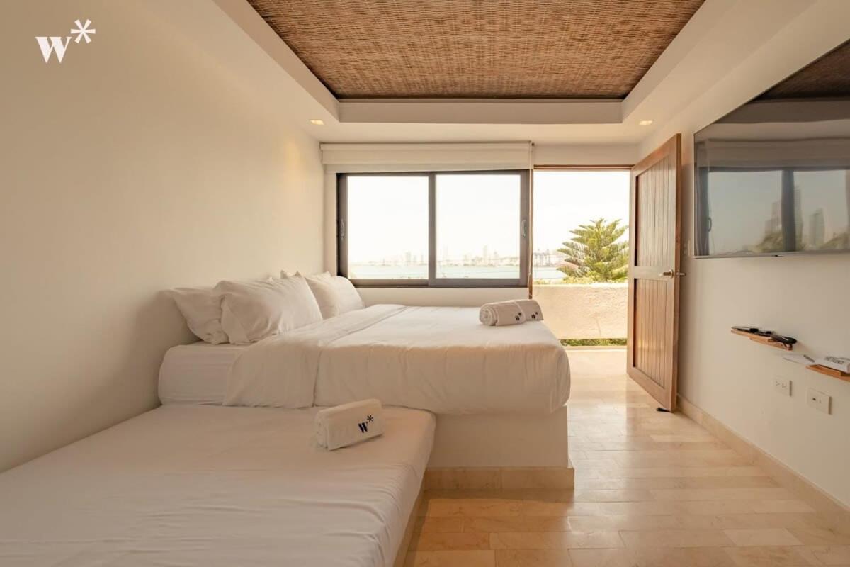 Amazing 4br With Ocean View In Castillogrande Сasa de vacaciones Cartagena